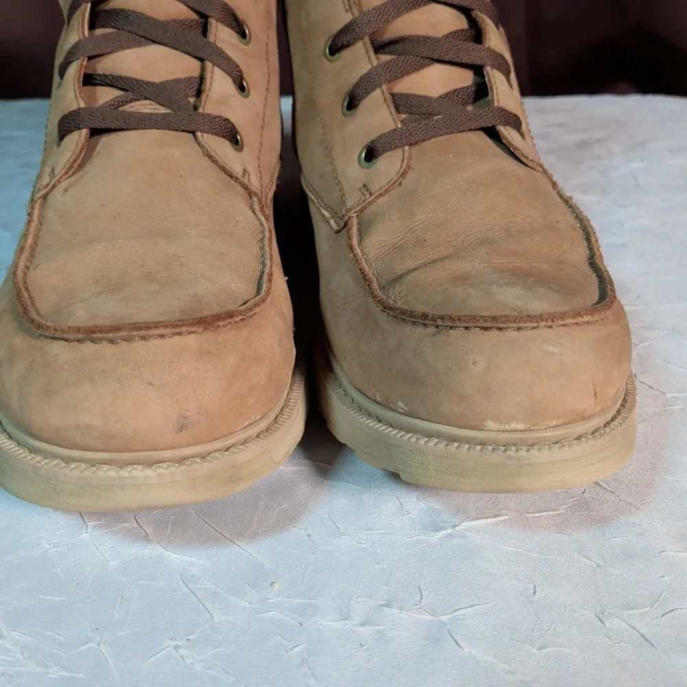 Sorel Madson II Boots Mens Size 11 Moc Toe Brown Waterproof Leather NM3851-242